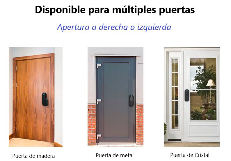 CERRADURA INTELIGENTE PUERTA EXTERIOR PARA VARIAS ENTRADAS