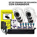 kit de camaras de vigilancia con grabador