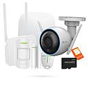 Kit alarma casa con videovigilancia camara ezviz h3