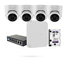 Kit de camaras de vigilancia exterior ajax 8mp