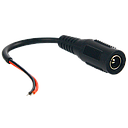 Conector alimentacion hembra con-dcf