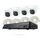 Kit 4 camaras de seguridad reolink domo