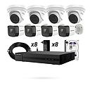 Kit 8 camaras de seguridad gran local