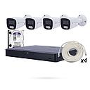 Kit ultra 4 camaras exterior ibintel
