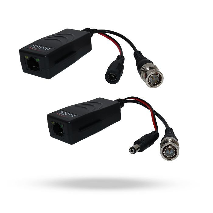 BALUN VIDEO ALIMENTACION 4K SAFIRE
