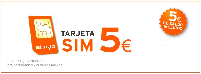 TARJETA SIMYO 5E