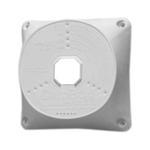 CAJA CONEXIONES PLASTICO 128X128X33