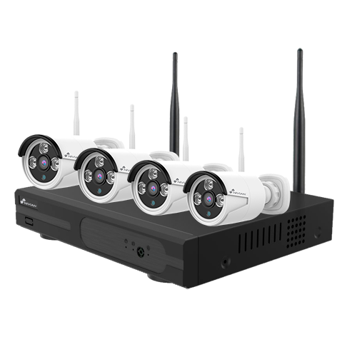 NIVIAN KIT 4 CAMARAS IP