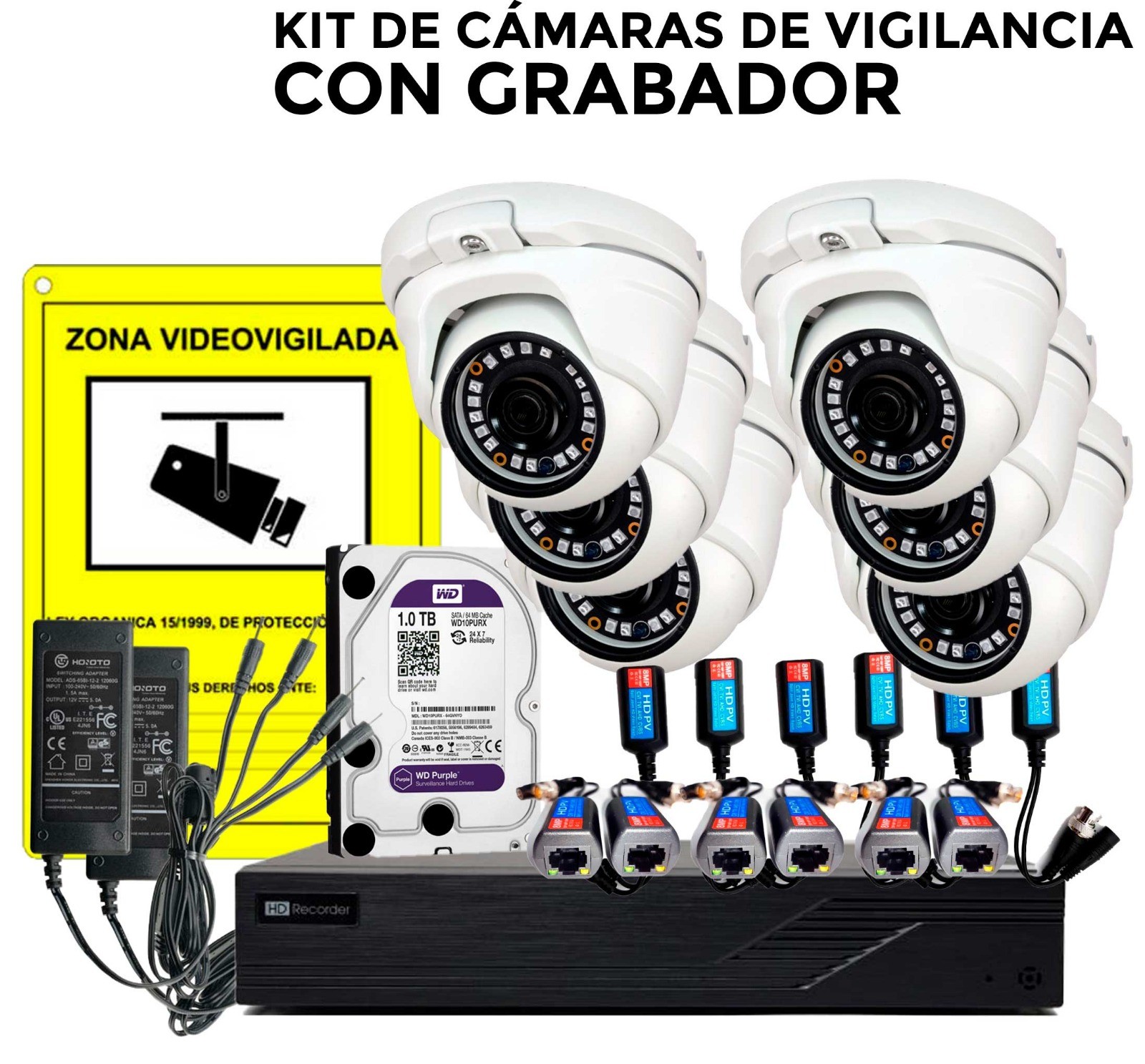 KIT 6 DOMO FULL HD