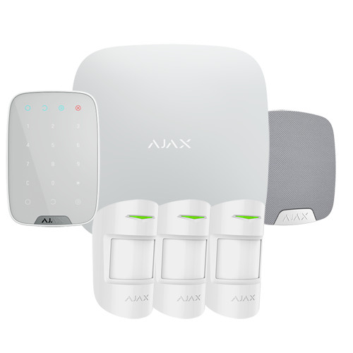 AJAX KIT PROFESIONAL SIRENA Y TECLADO