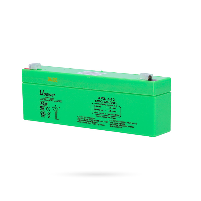 BATERIA RECARGABLE UPOWER 12 V 2.3 AH