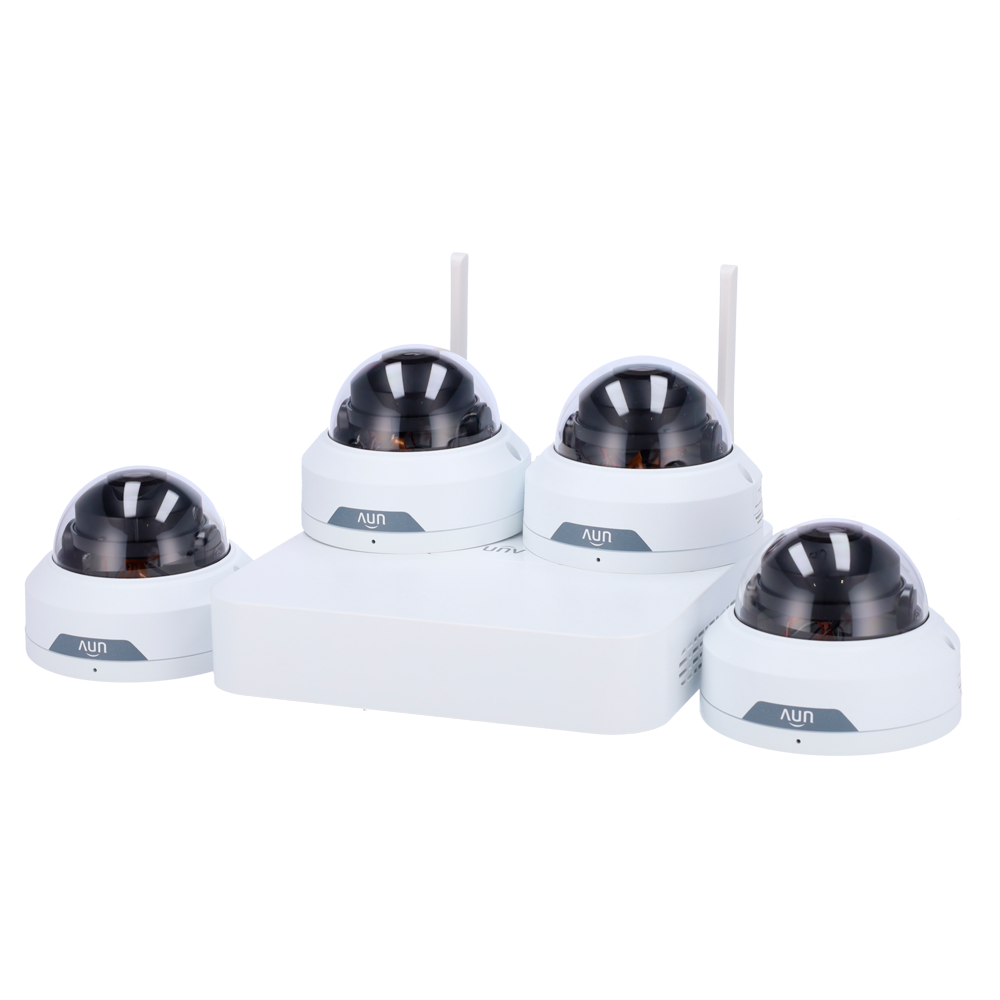 KIT UNIVIEW ANALOGICO 4 CAMARAS DOMO FULL HD