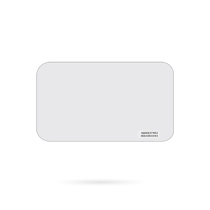 TARJETA RFID NUMERADA