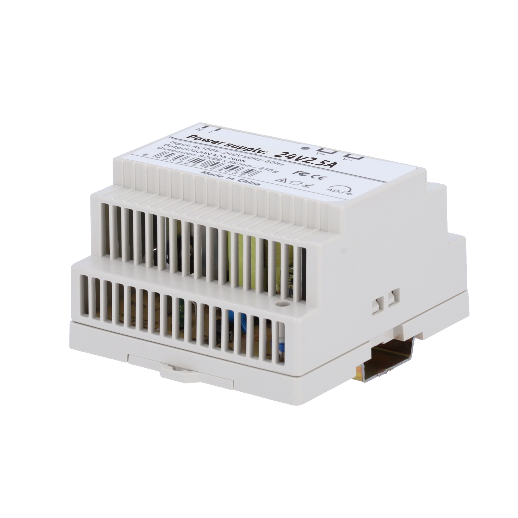 FUENTE DE ALIMENTACION CARRIL DIN 24 V 2,5A