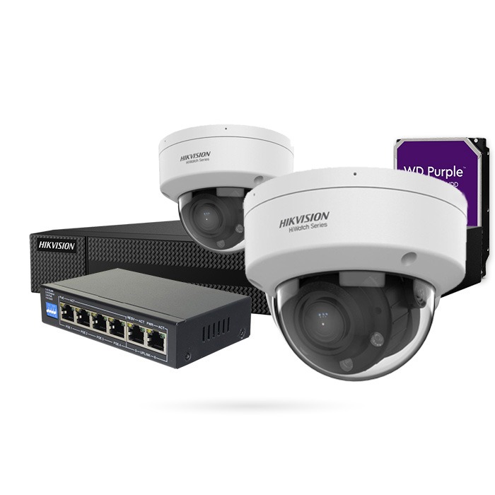 KIT HIKVISION IP POE CAJA REGISTRADORA