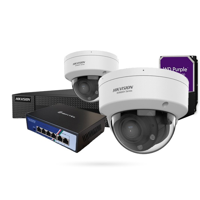 KIT HIKVISION IP POE CAJA REGISTRADORA