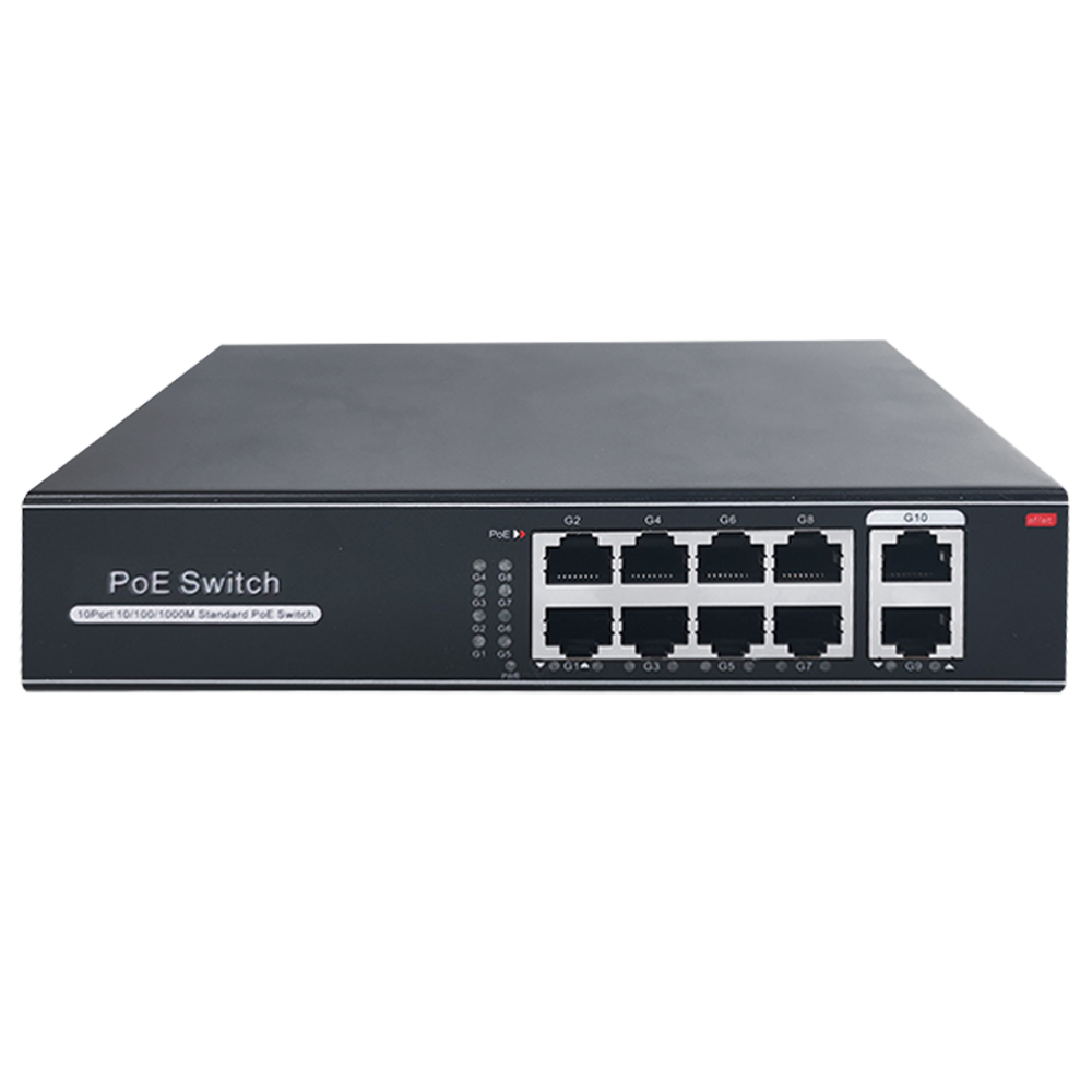 SWITCH POE 8 PUERTOS 10/100/1000