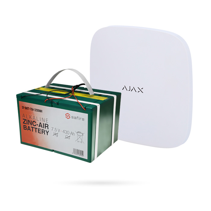 AJAX PACK BATERIA 5M Y HUB 2 6V