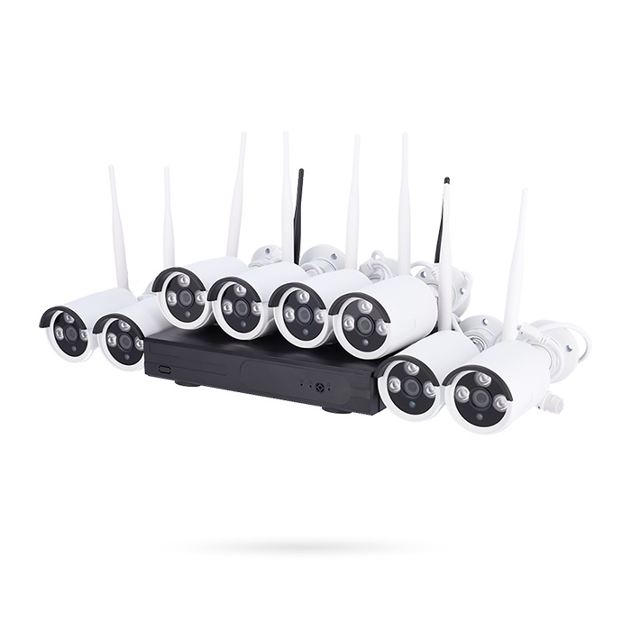 NIVIAN KIT 8 CAMARAS IP