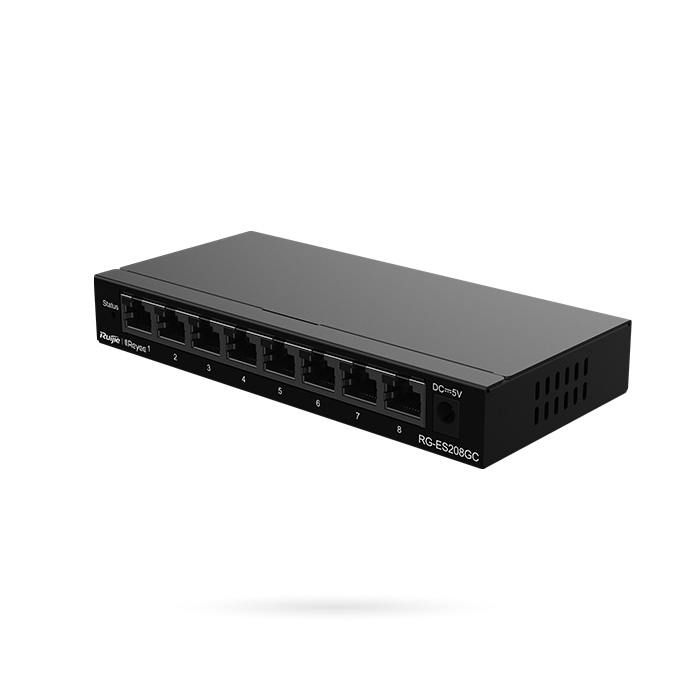 REYEE SWITCH 8 CH 10/100/1000 MBPS