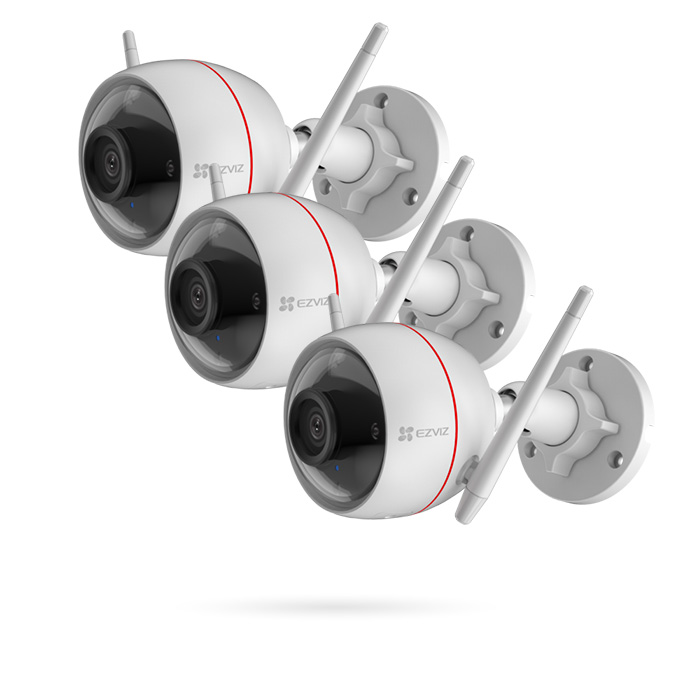 PACK 3 EZVIZ C3W PRO 4MPX