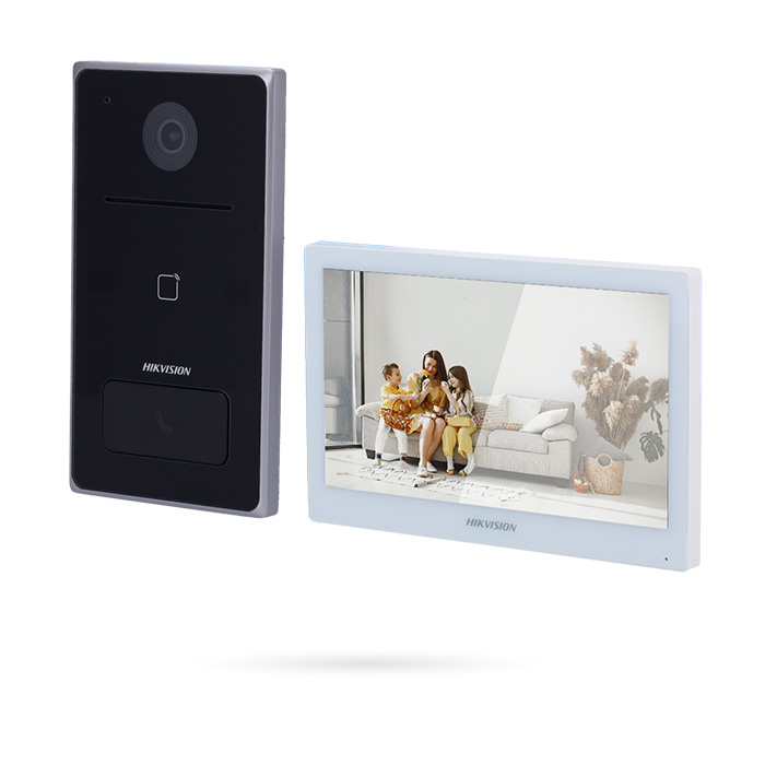 KIT VIDEOPORTERO HIKVISION IP ELARA