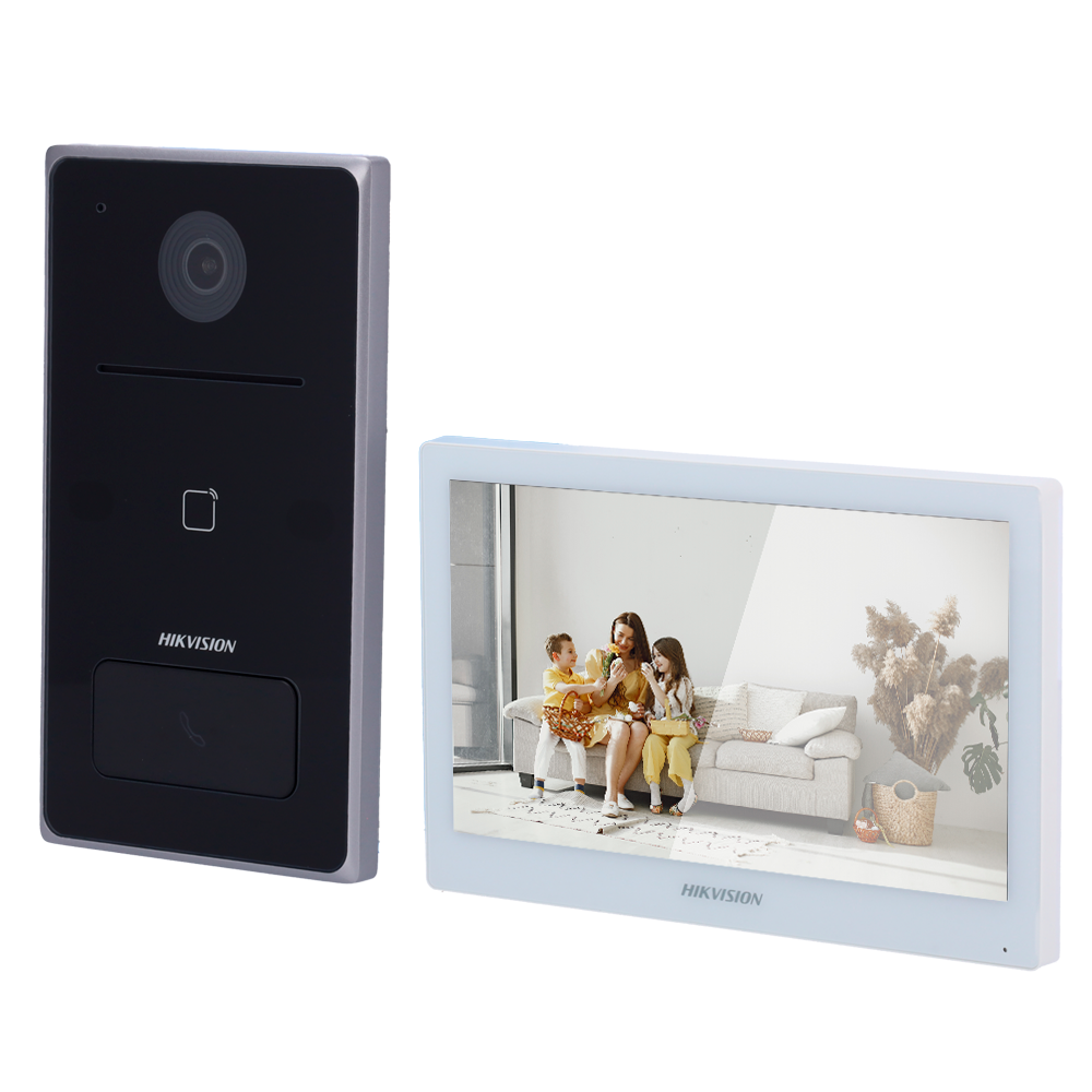 KIT VIDEOPORTERO HIKVISION IP ELARA