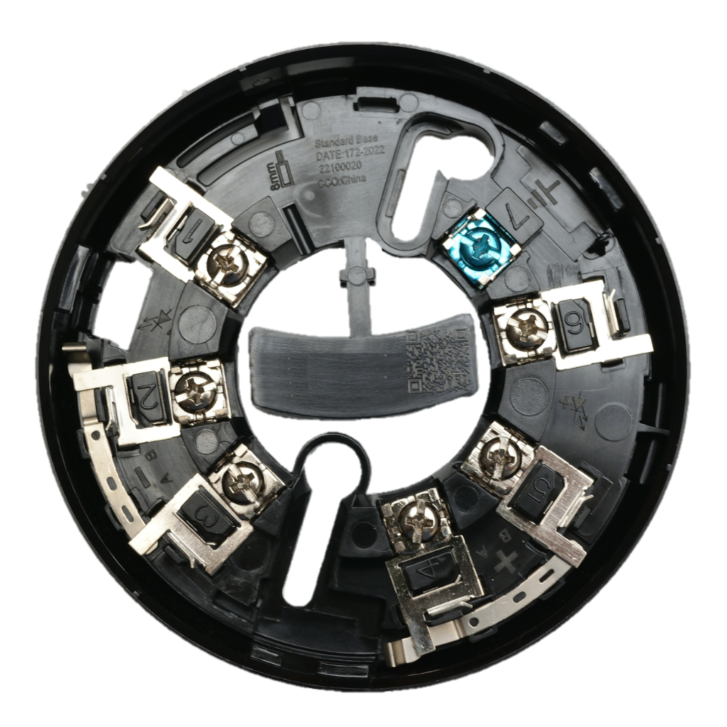 BASE PARA DETECTOR ANALOGICO INTELIGENTE NEGRO