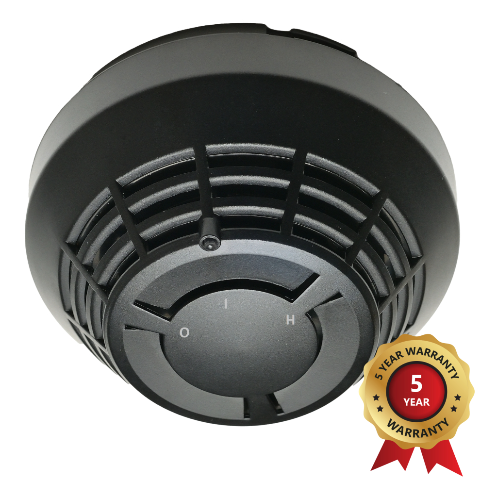 DETECTOR DE CALOR/ÓPTICO DUAL AISLADOR NEGRO