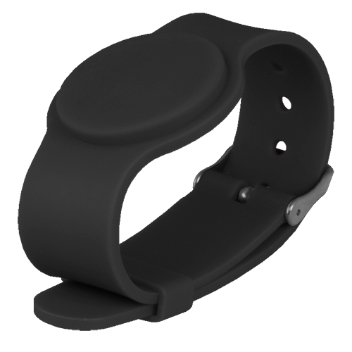 PULSERA MIFARE AJUSTABLE NEGRA