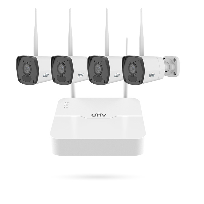 KIT UNIVIEW WIFI CASCADA 4 BULLET