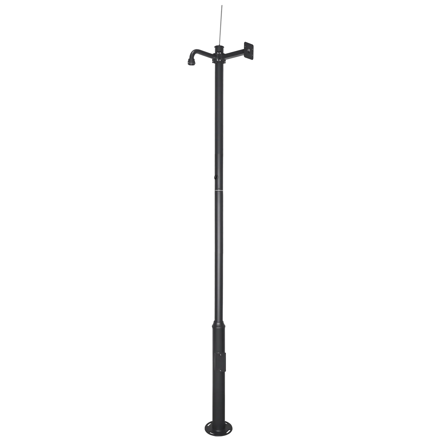 BACULO DESMONTABLE 3,5M NEGRO