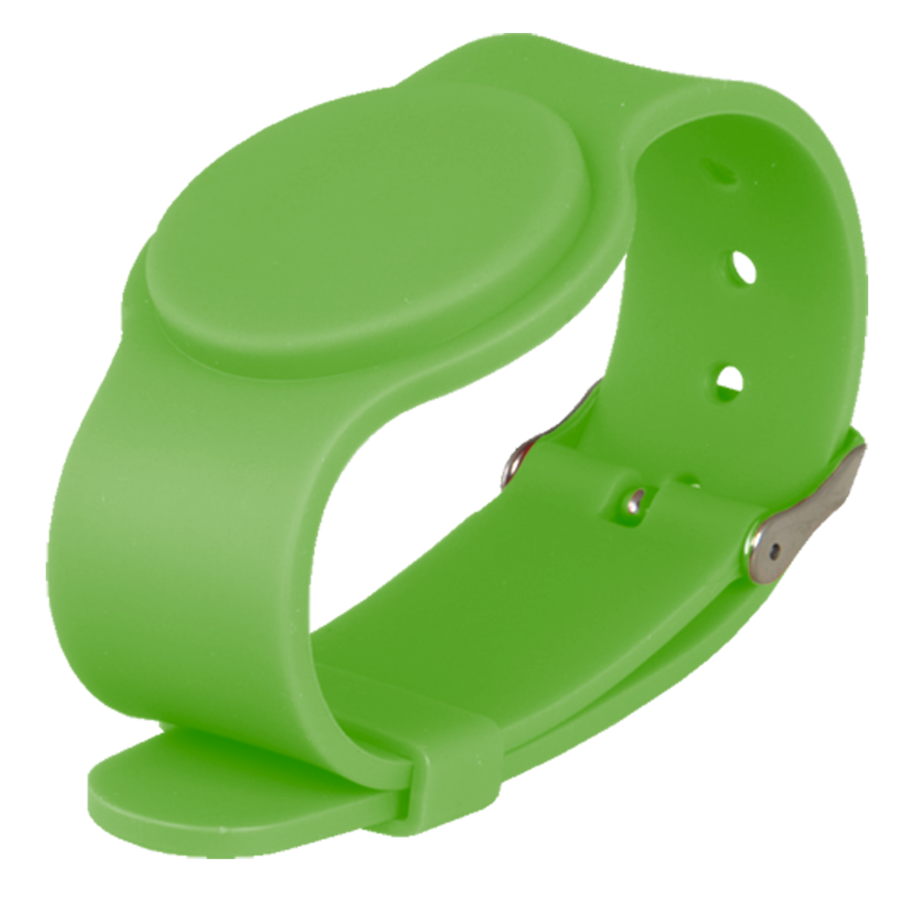 PULSERA MIFARE AJUSTABLE VERDE