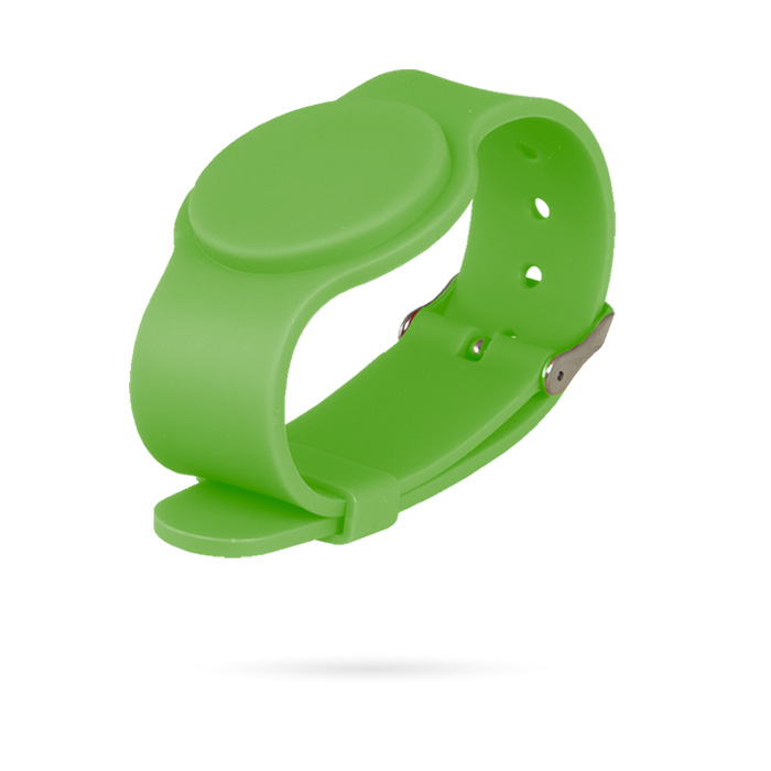 PULSERA MIFARE AJUSTABLE VERDE