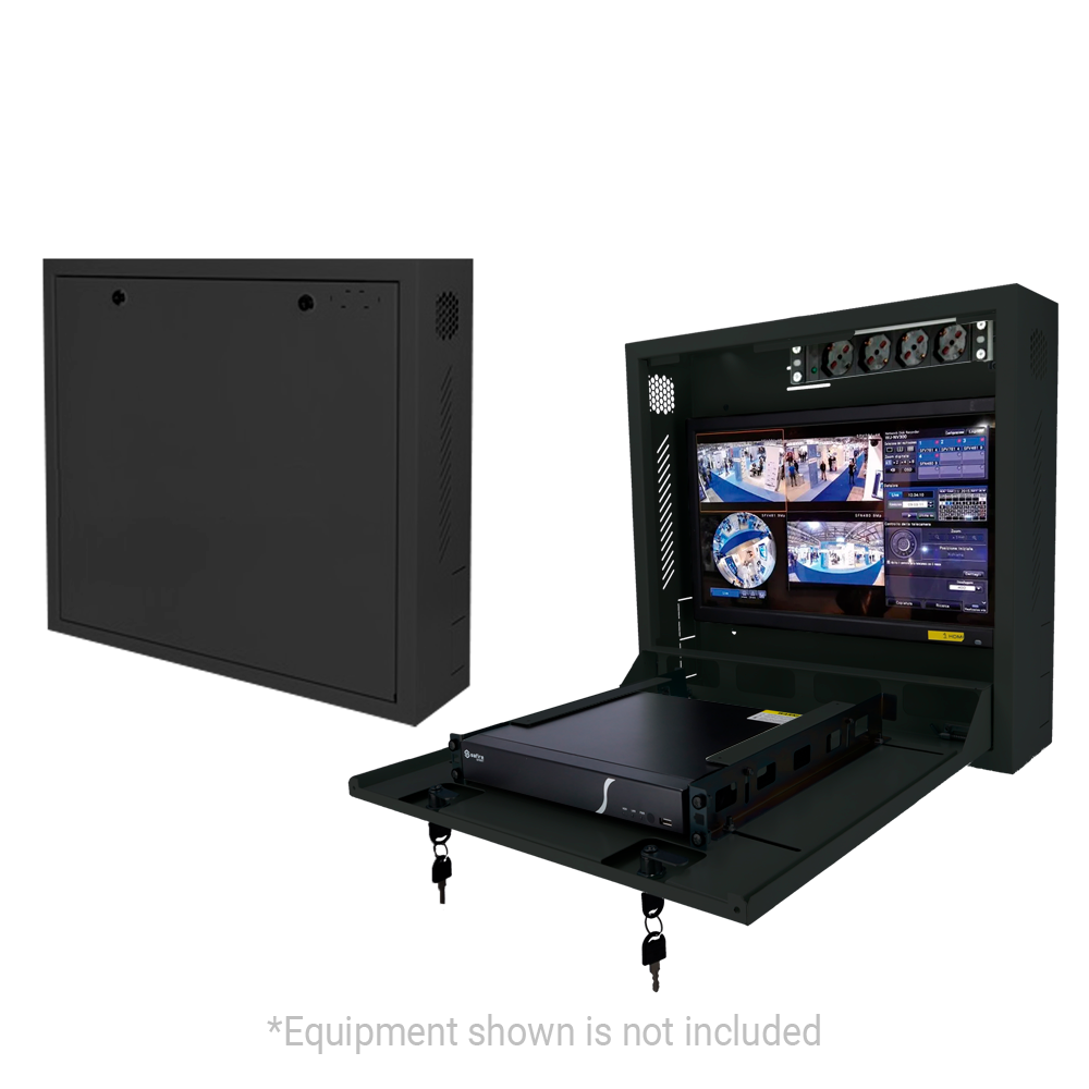 CAJA SEGURIDAD PARED LOCKBOX-WALL NEGRO