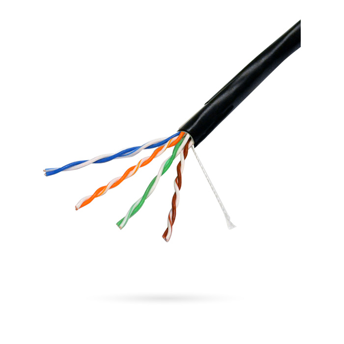 BOBINA CABLE UTP 6E 100M EXTERIOR CCA