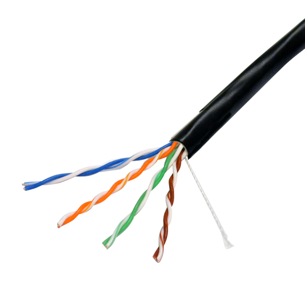 BOBINA CABLE UTP 6E 100M EXTERIOR CCA