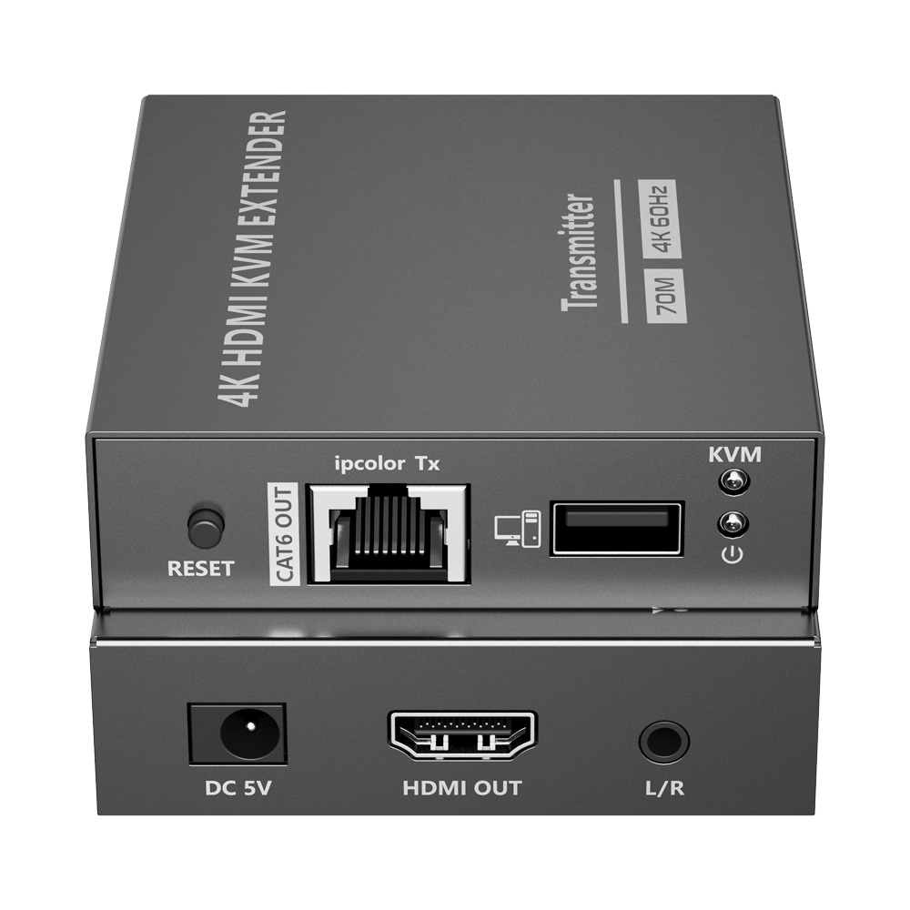EXTENSOR HDMI 4K 60 HZ 70M USB
