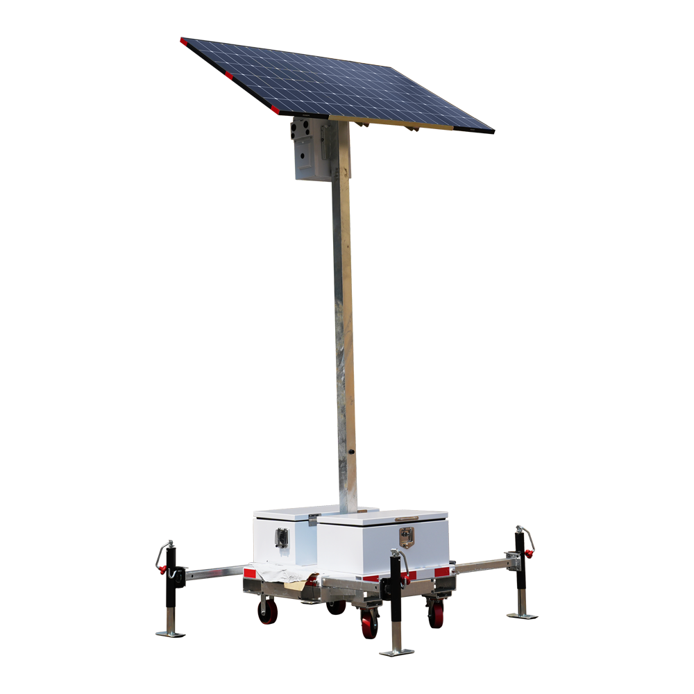 TRAILER ESTACIONARIO CCTV 3KWH 440W 3M