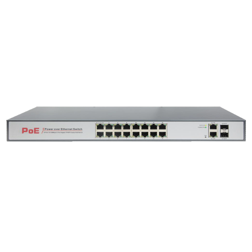 [ACSWMB000011] SWITCH POE 16 PUERTOS 2 FIBRA