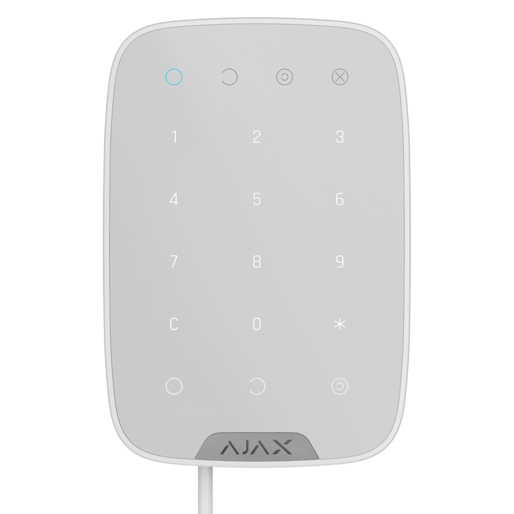 [INCEAF000001] AJAX FIBRA KEYPAD BLANCO