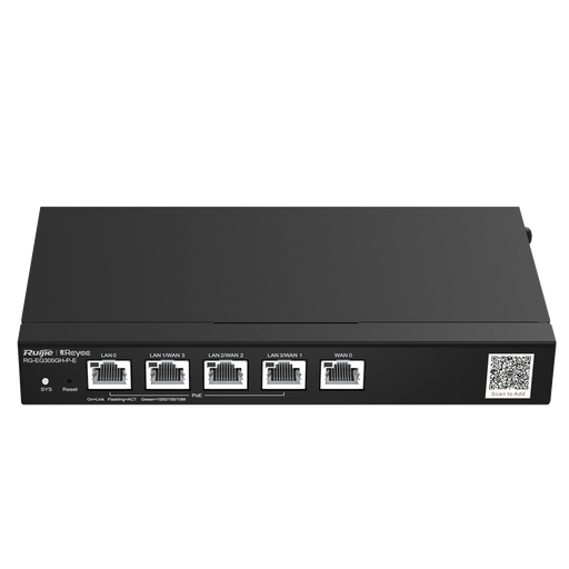 [ACRORY000003] ROUTER REYEE 4 PUERTOS POE