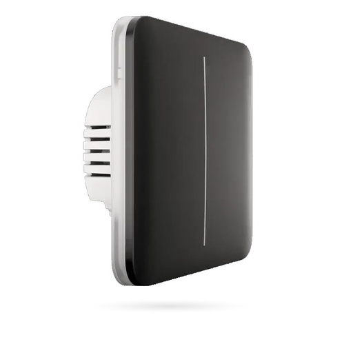 [INPAAJ000028] AJAX LIGHTSWITCH 2 GANG NEGRO