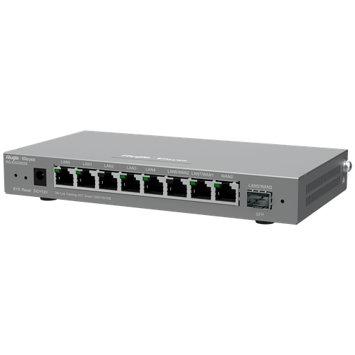 [ACRORY000006] ROUTER REYEE 8 PUERTOS 10/100/1000 MBPS