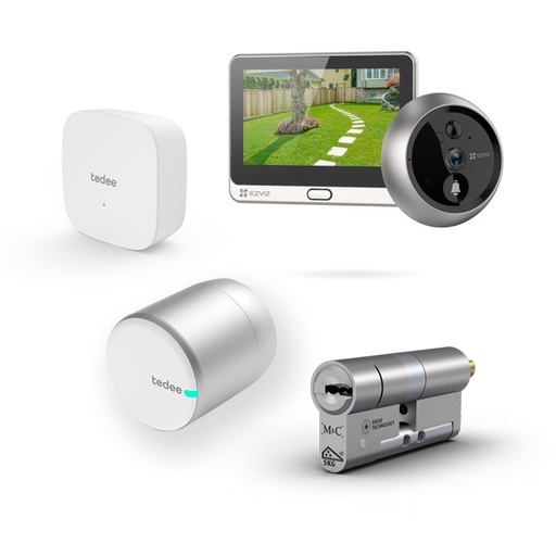 [CNKTTD000005] PACK DE SEGURIDAD TEDEE PRO + EZVIZ