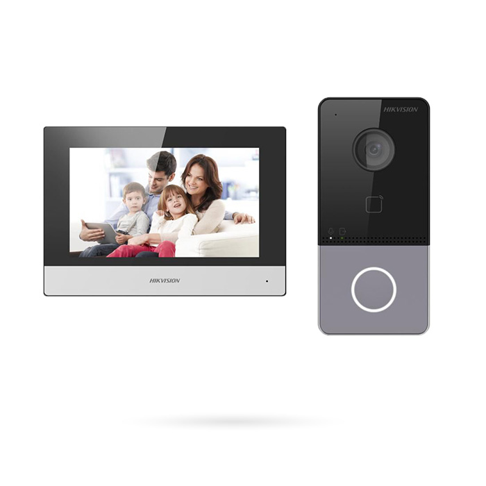 [VDMOHK000009] KIT VIDEOPORTERO HIKVISION IP ARAMIS