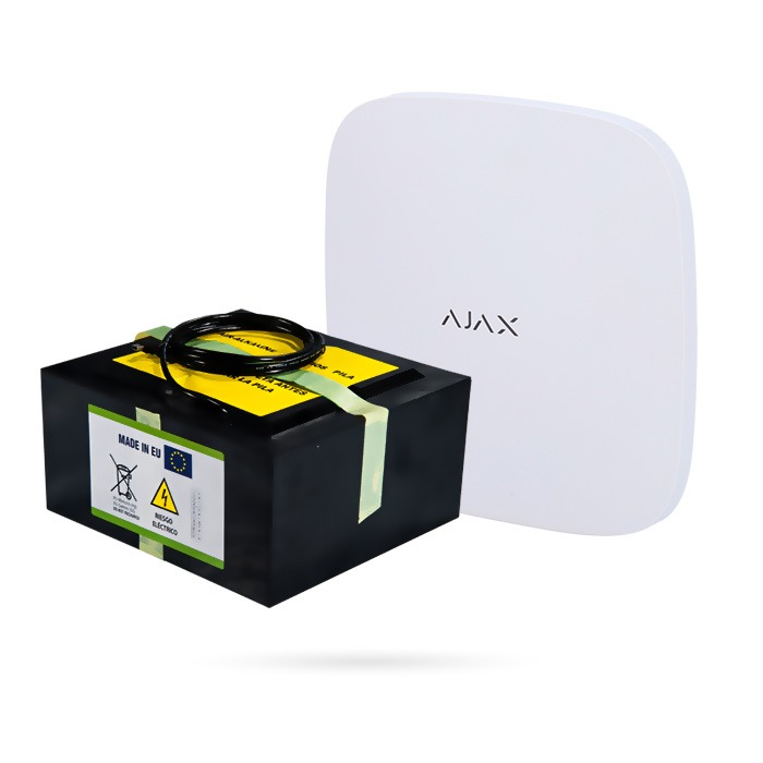 [INPAAJ000029] AJAX PACK BATERIA 12M Y HUB 2 6V