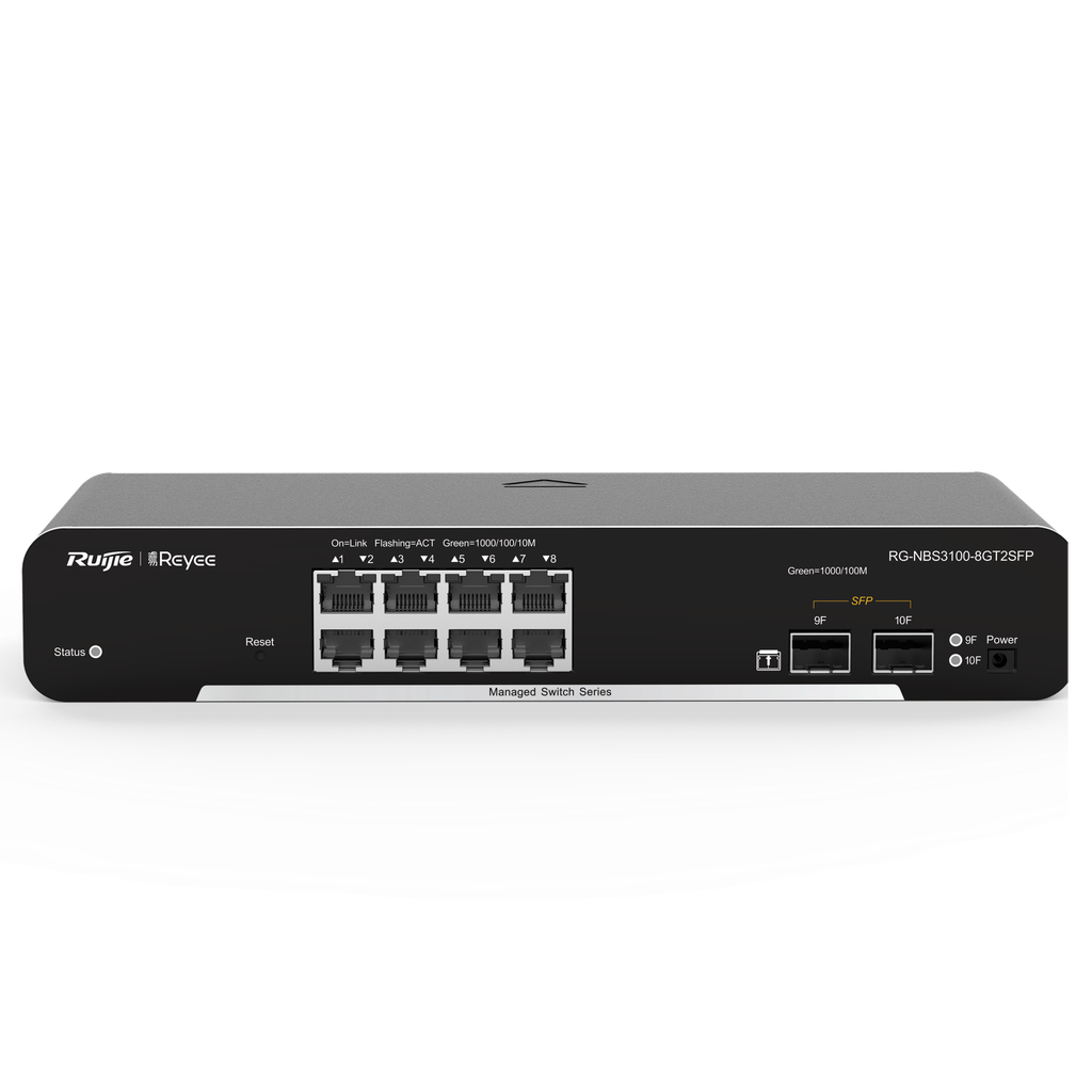 [ACSWRG000055] REYEE SWITCH 8 PUERTOS DOBLE CAPA