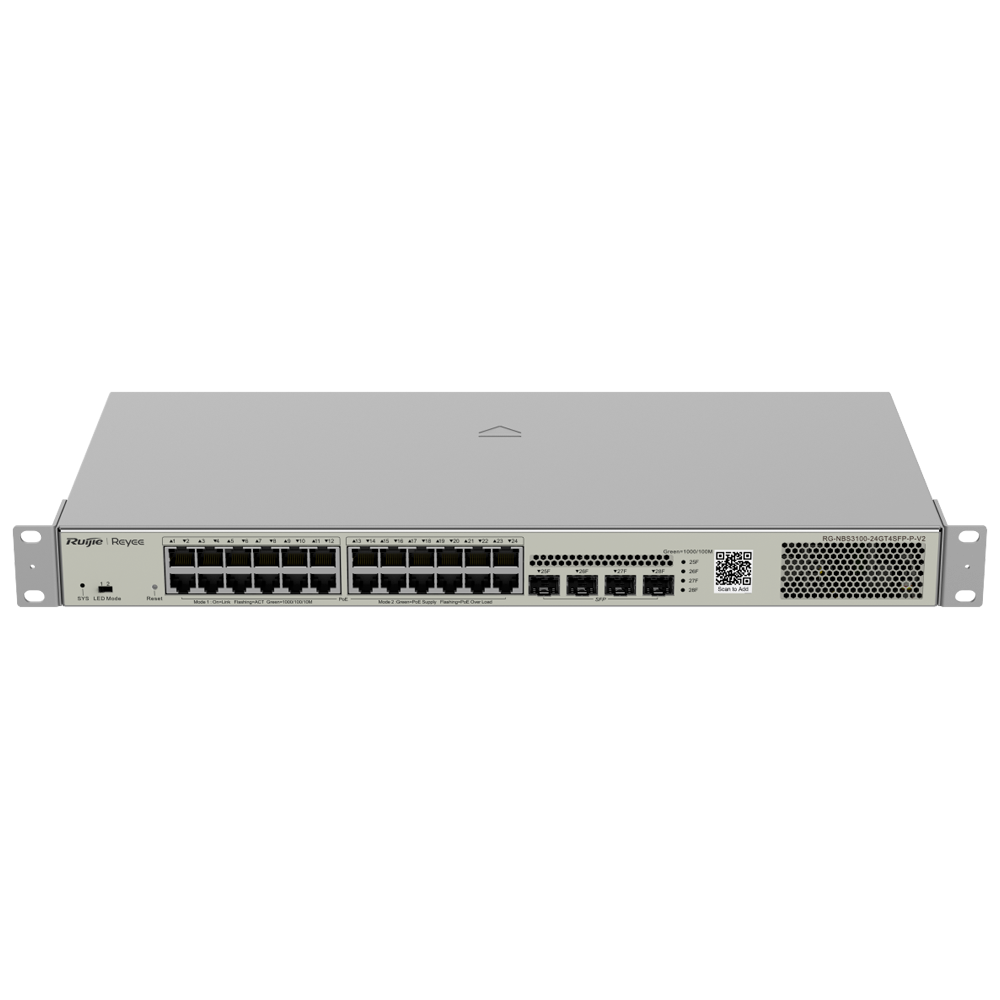 [NTSWRG000008] REYEE SWITCH 24 CH + 4 SFP GEST