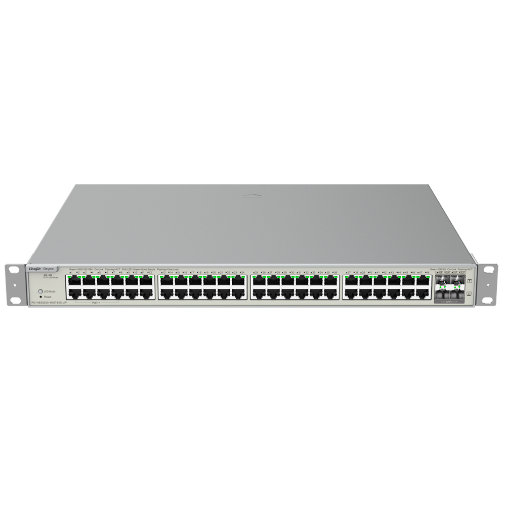 [NTSWRG000011] REYEE SWITCH 48 PT POE + 4 SFP CAPA 3